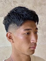 ヒロギンザ 難波店(HIRO GINZA)&nbsp;スキンフェードアップバング