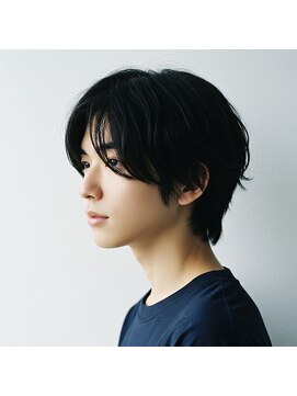 コトナ 越谷店 メンズカット/爽やかに動くフェザーパーマ/センターパート/越谷