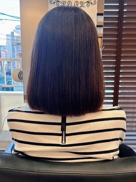 【98.縮毛矯正×髪質改善】白髪染め・ショートカットも◎