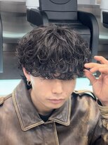 フィフスパーク(fifth PARK)&nbsp;渋谷ルーズパーマシャドウパーマfifth束感無造作メンズカット