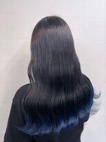 セブンルックスクレオ(7LOOKS creo)&nbsp;裾カラー / ブルーカラー