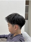 短髪マッシュ