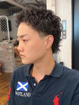 バズフロー バイ ディーアンドティー(BUZZ FLOW by D&T) マレットスパイキー/メンズ/メンズカット/メンズパーマ