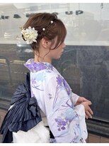ミック ヘアアンドメイクアップ 直江津店(miq Hair&Make up)&nbsp;お祭りヘアセット