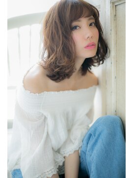 モッズ ヘア 福岡姪浜店(mod's hair) ふんわりシフォンミディ