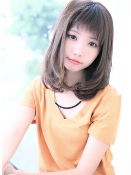 ヘアー ソムリエサロン ベルラ(Hair sommelier salon Bella) Bella菅野☆褒められ髪☆ナチュラルなセミディ