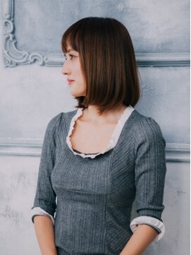 アンシェリ(Ancheri by flammeum) 美スタイル☆伸ばしかけツヤボブ【藤沢】