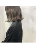 赤み除去グレーでツヤ髪!