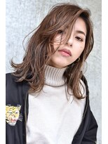 ロロ(ro-ro)&nbsp;plumyイルミナx外ハネボブxアッシュブラウンxネオウルフ