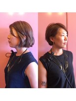ボスコ 下北沢店(bosco)&nbsp;アシンメトリーショートボブ☆koyama