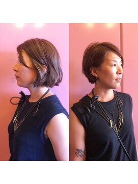 ボスコ 下北沢店(bosco) アシンメトリーショートボブ☆koyama