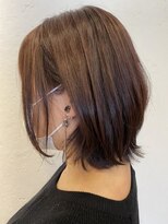 モプレア(MOPLEA)&nbsp;30代、40代、50代にオススメ　外ハネ　ショートボブ