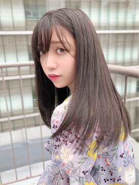 カミノア 銀座店(CAMINOIA) ミルクベージュの髪質改善縮毛矯正