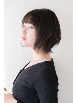 カノン(canon) 【canon 下北沢】小顔ボブ×アッシュグレイ