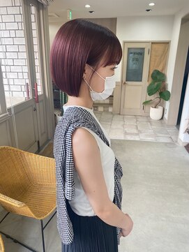 ヴィヴェンテ(VIVENTE.) pink pink × short Bob