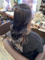 ヘアー リードレス(hair Re:dress)&nbsp;大人かわいい小顔ハイライトカラー透け感ストレート