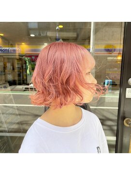フオラヘアー 中板橋店(Fuola HAIR) 色落ち楽しむピンクベージュ
