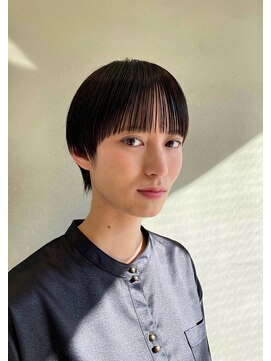 ヘアサロン ムク(HAIR SALON.MuKu) 大人可愛いマッシュショートボブ/20代30代40代◎／小顔スタイル