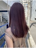艶髪カラー/ラベンダーカラー/髪質改善/韓国/清澄白河/住吉