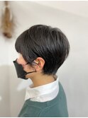 襟足スッキリ◎束感ショート　@1101_hairstyle●028●