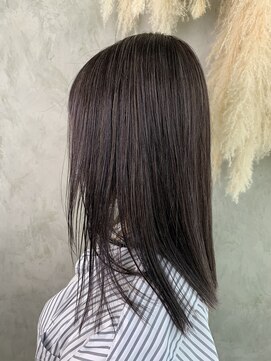 フリーダムメルシー(freedom Merci) ■極細　白髪ぼかしハイライト　ラベンダーカラー