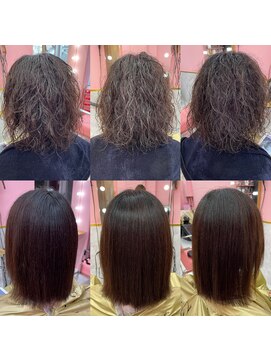 大嶋直樹の美容室 表参道 2022/06/13 大嶋直樹の高難易度縮毛矯正