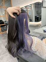 エイト 立川店(EIGHT)&nbsp;☆イヤリングカラー×ラベンダーバイオレット☆