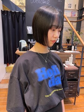 チックタック モーガン モデル(TICK-TOCK MORGAN Model) 透明感ボブ