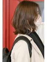 ルーシー ヘアデザインワークス(Lucy Hair Design Works)&nbsp;サロンワーク×ミディアムボブ
