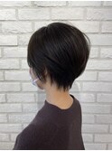くびれ&丸みショートボブ