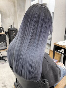 キラ 渋谷(KILLA) ★バレイヤージュ/シルバー/ショコラアッシュ/ヘルシースタイル