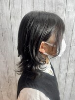 ビューティドレッセヤマノ 池袋パルコ(Beauty Dresse YAMANO) 【ウルフヘア】伸ばしかけアレンジヘア