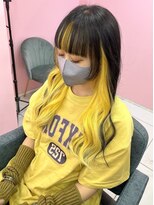 シーズン 大阪(SEASON)&nbsp;【エクステ】ネオンイエロー/インナーカラー