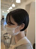 丸みボブ