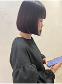 柔らかストレートボブ