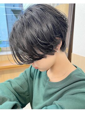 サンドエス 銀座(sand S) ハンサムショート/ショートパーマ／ショートボブ/20代/30代/40代