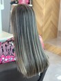 オーブ ヘアー レイ 沖縄北谷店(AUBE HAIR ray) 3Dハイライトオンカラーです。