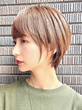 プルーヴ 秋葉原(prove) 30代40代大人女性/前髪ありショートボブ/ショートヘア/髪質改善