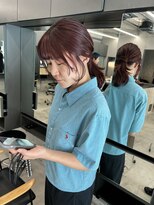 ネアー 新潟(NEER)&nbsp;レッドカラー○レッドブラウン○ブリーチ無しカラー