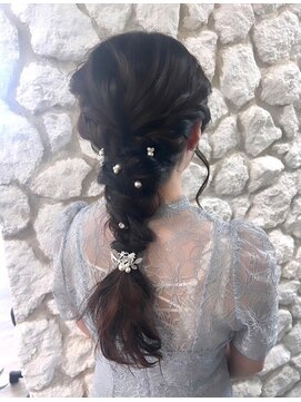 モアナバイヘッドライト 綱島店(Moana by HEADLIGHT) 【Moana綱島】#ヘアセット#ヘアアレンジ#編みおろし