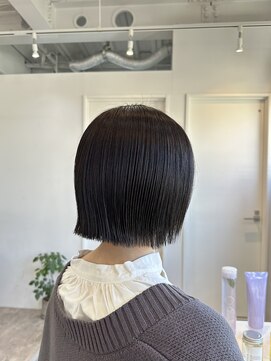 ロカ 表参道(loka) 切りっぱなしボブ［表参道/髪質改善/ハイライト］