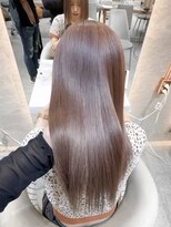 ロンド ブランシュ 錦糸町北口(Lond blanche) 前髪アンブレラカラーこなれミディイメチェンウェーブパーマ