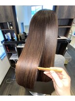 アールサロンプラスキャスパ 自由が丘(Rrsalon+CASPA) 《髪質改善》R.HASエクソソーム水素トリートメント+カラー