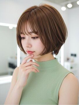 グルグル 本八幡店(GULGUL) 本八幡/ショート/ボブ/顔周り/前髪/白髪ぼかし/ハイライト