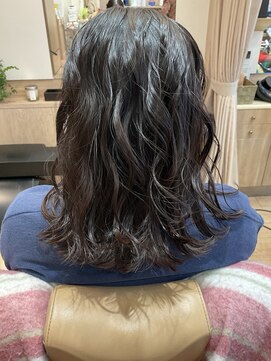 ヘアーアミューズ パール(Hair Amuse) ミディアムボブ