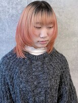 モリオ(morio)&nbsp;レイヤーボブショートウルフナチュラルボブミディアムレイヤー