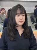 ミディアムレイヤー【内巻きするだけでかわいい】