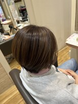 フェリエットバイビークール(feliette by Be-COOL)&nbsp;【feliette】ショートヘア　バレイヤージュ