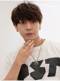 《CODE.LINE》重めバング×マッシュ