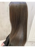 ナチュラルストレート×艶髪